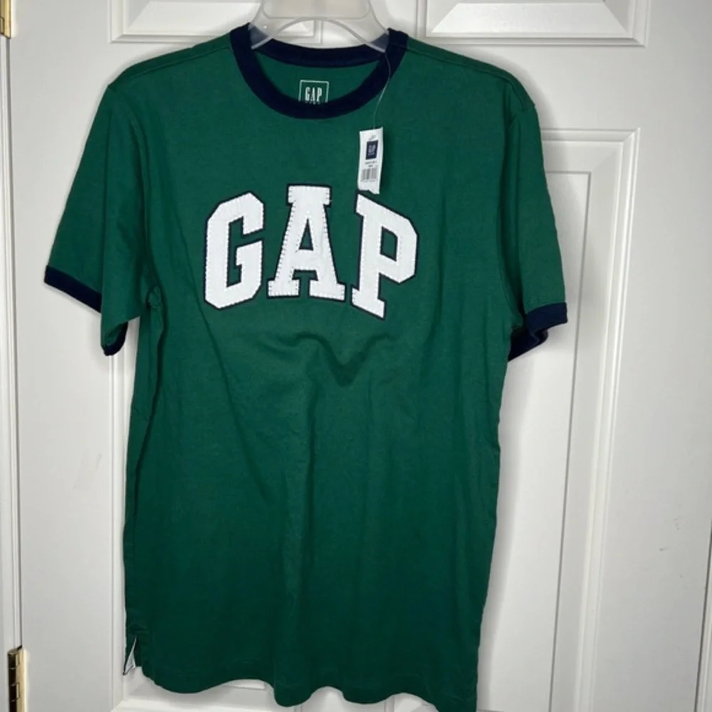 GAP Kids XXL (14-16) Green Logo T-Shirt